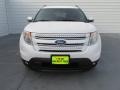 2015 White Platinum Ford Explorer Limited  photo #8