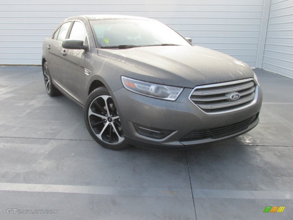 2015 Taurus SEL - Magnetic Metallic / Charcoal Black photo #1