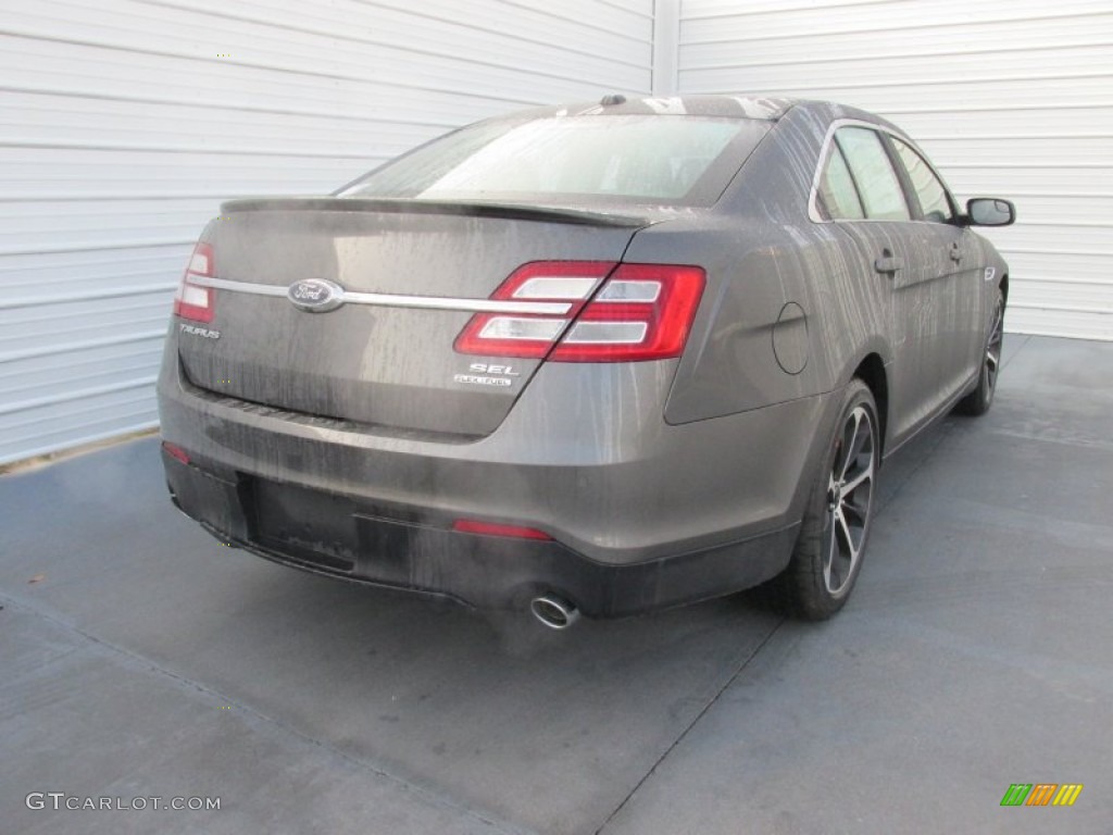 2015 Taurus SEL - Magnetic Metallic / Charcoal Black photo #4