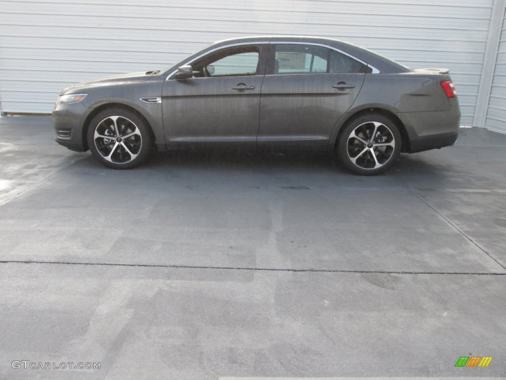 2015 Taurus SEL - Magnetic Metallic / Charcoal Black photo #6