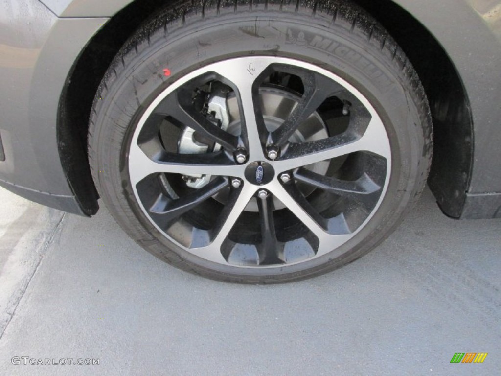 2015 Taurus SEL - Magnetic Metallic / Charcoal Black photo #11