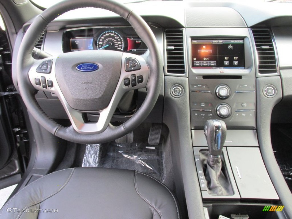 2015 Taurus SEL - Magnetic Metallic / Charcoal Black photo #23