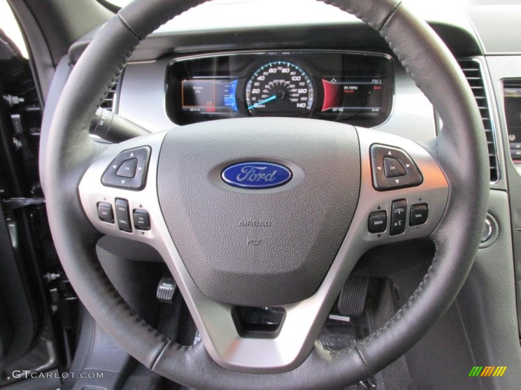 2015 Taurus SEL - Magnetic Metallic / Charcoal Black photo #30