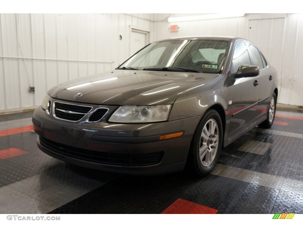 2005 9-3 Linear Sport Sedan - Steel Gray Metallic / Slate Gray photo #3