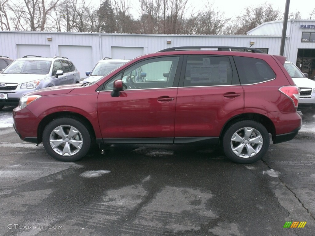 Venetian Red Pearl 2015 Subaru Forester 2.5i Limited Exterior Photo #101112597