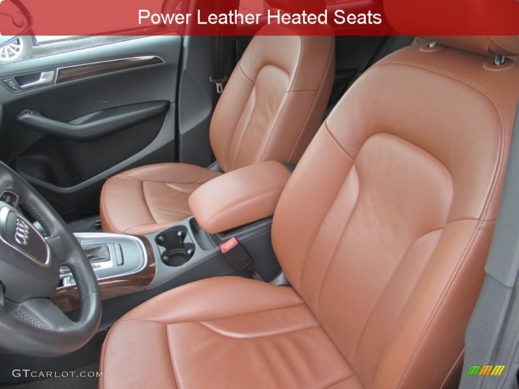 2011 Q5 2.0T quattro - Deep Sea Blue Pearl Effect / Cinnamon Brown photo #4