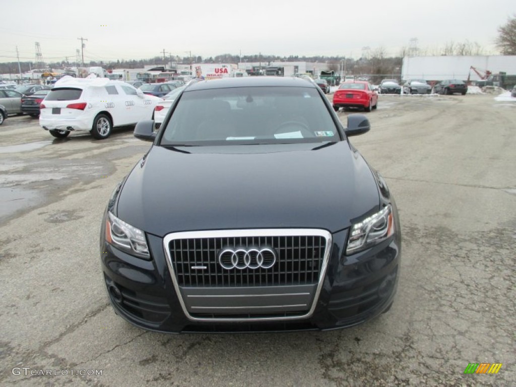 2011 Q5 2.0T quattro - Deep Sea Blue Pearl Effect / Cinnamon Brown photo #9