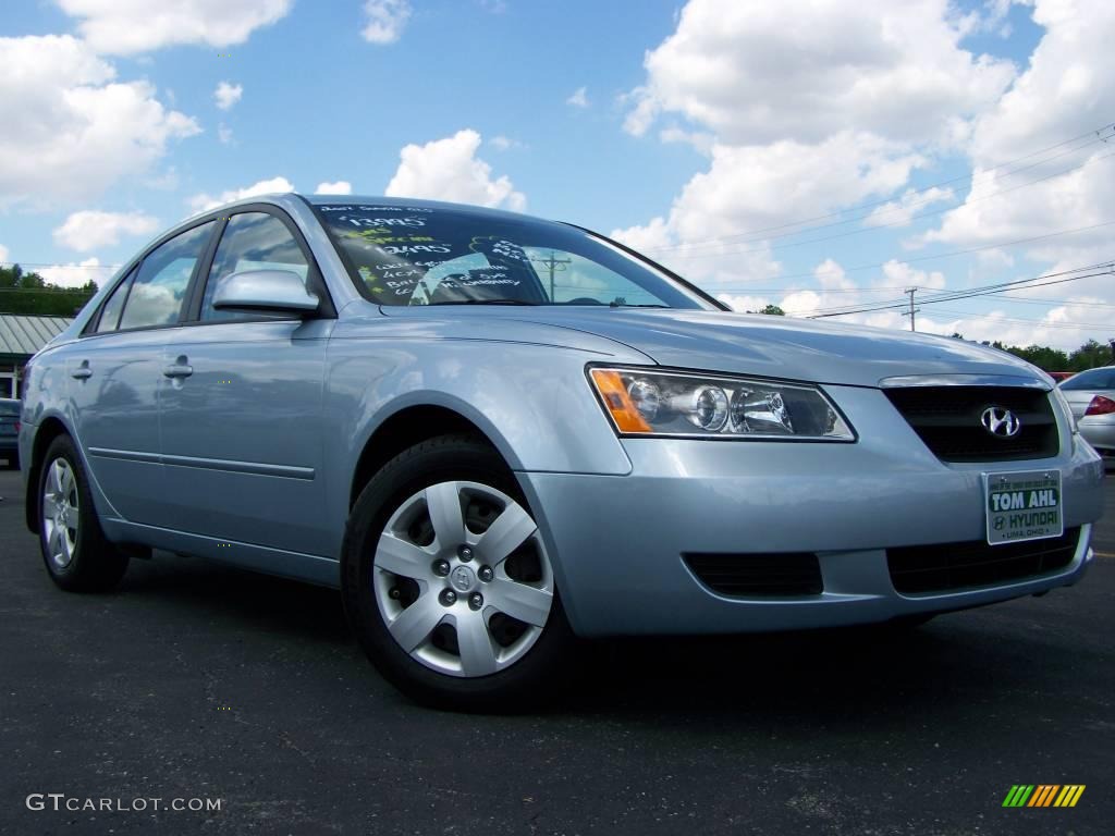 2007 Sonata GLS - Silver Blue / Gray photo #1