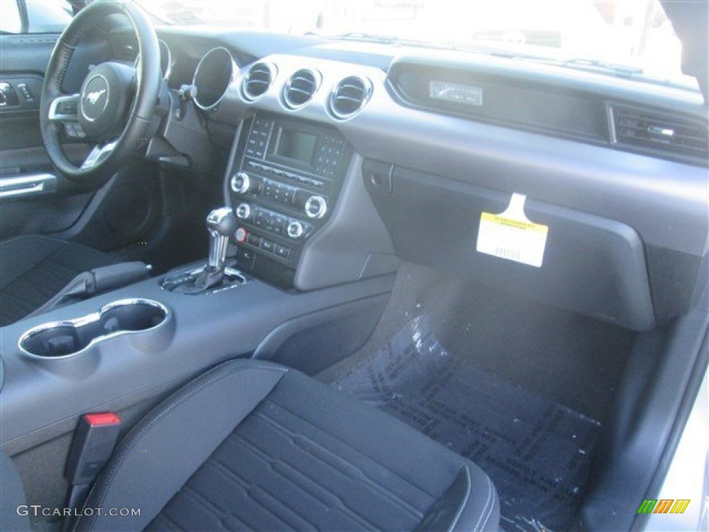 2015 Mustang GT Coupe - Ingot Silver Metallic / Ebony photo #17