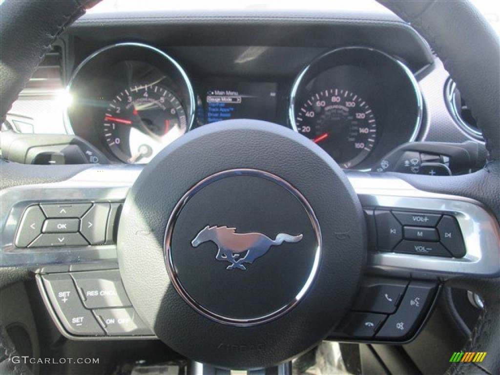 2015 Mustang GT Coupe - Magnetic Metallic / Ebony photo #23
