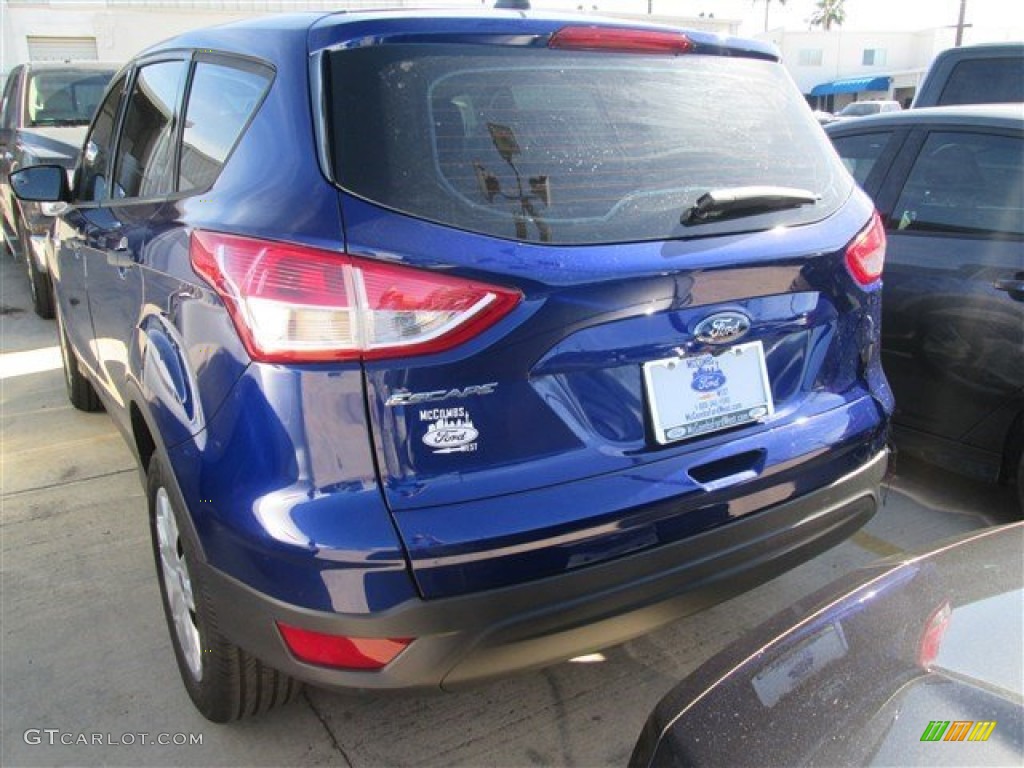 2015 Escape S - Deep Impact Blue Metallic / Charcoal Black photo #7