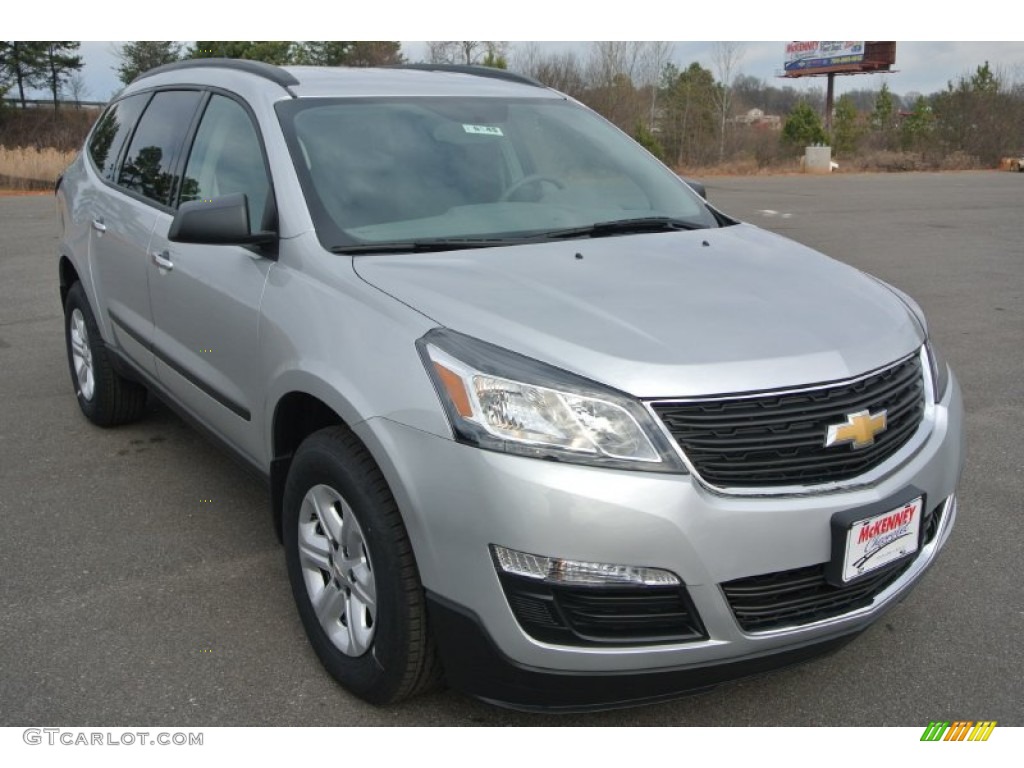 2015 Traverse LS - Silver Ice Metallic / Dark Titanium/Light Titanium photo #1