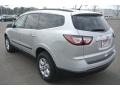 2015 Silver Ice Metallic Chevrolet Traverse LS  photo #4