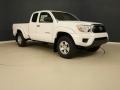 2015 Super White Toyota Tacoma Access Cab 4x4  photo #4