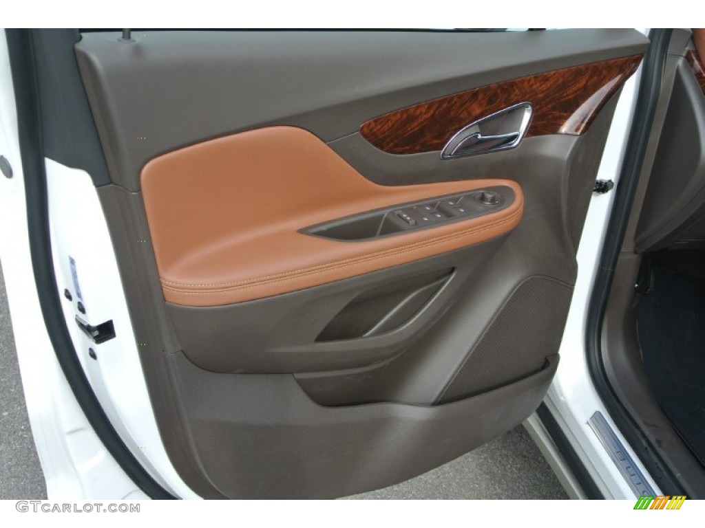 2015 Buick Encore Leather Saddle Door Panel Photo #101121467
