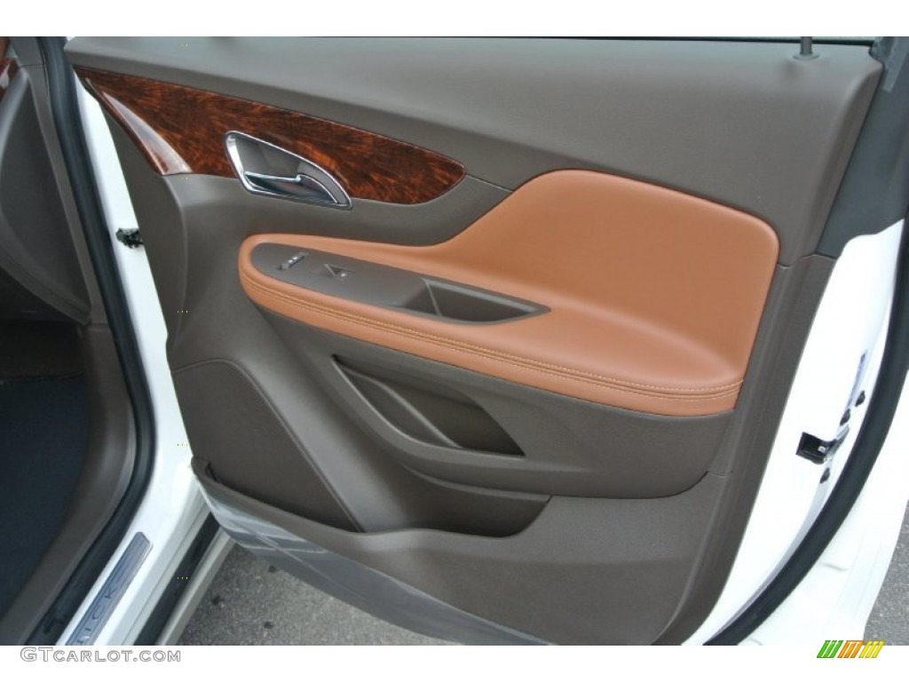 2015 Buick Encore Leather Saddle Door Panel Photo #101121610