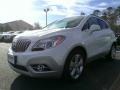White Pearl Tricoat 2015 Buick Encore Leather