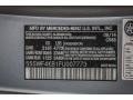 988: Diamond Silver Metallic 2015 Mercedes-Benz C 300 4Matic Color Code