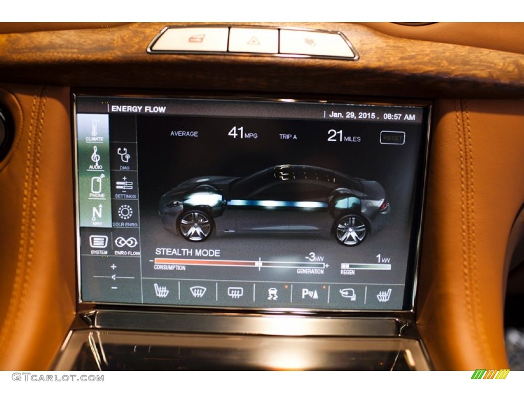 2012 Fisker Karma EcoSport Controls Photo #101123431
