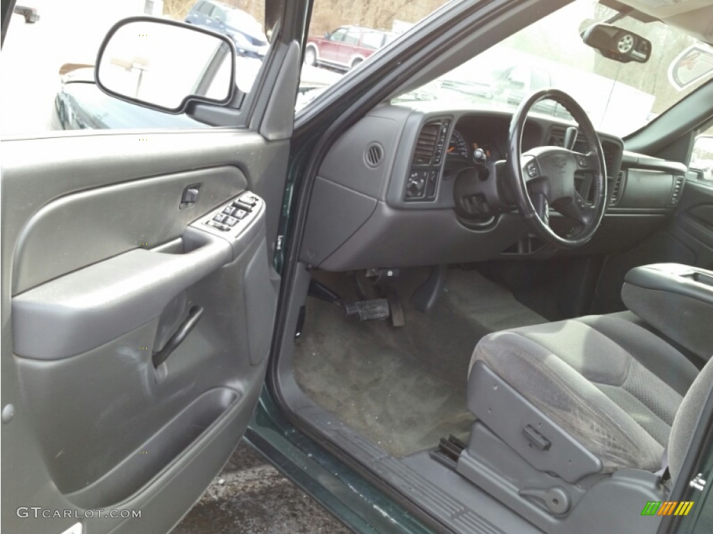 2006 Silverado 1500 LT Crew Cab 4x4 - Dark Green Metallic / Dark Charcoal photo #18