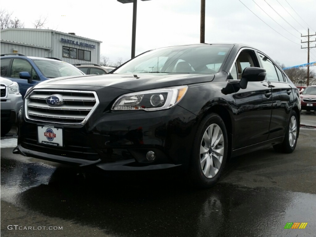 Crystal Black Silica Subaru Legacy