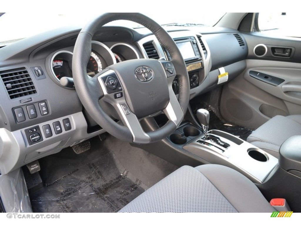 2015 Tacoma V6 Access Cab 4x4 - Black / Graphite photo #5