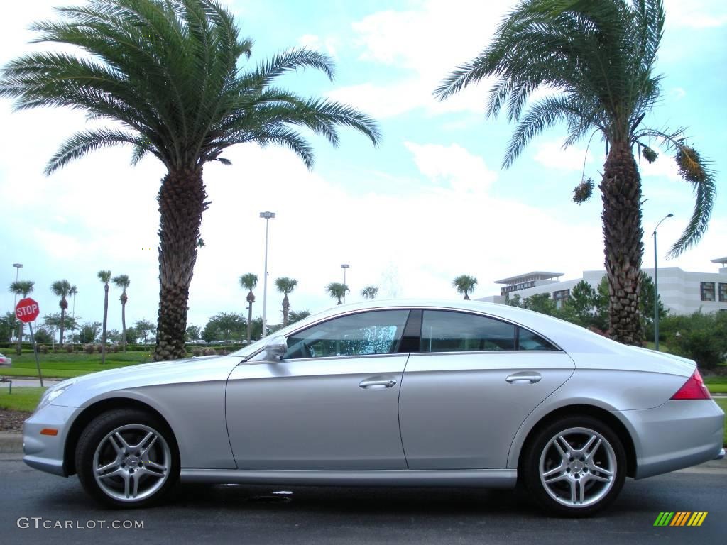 Iridium Silver Metallic Mercedes-Benz CLS