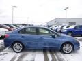 Quartz Blue Pearl 2015 Subaru Impreza 2.0i Premium 4 Door Exterior