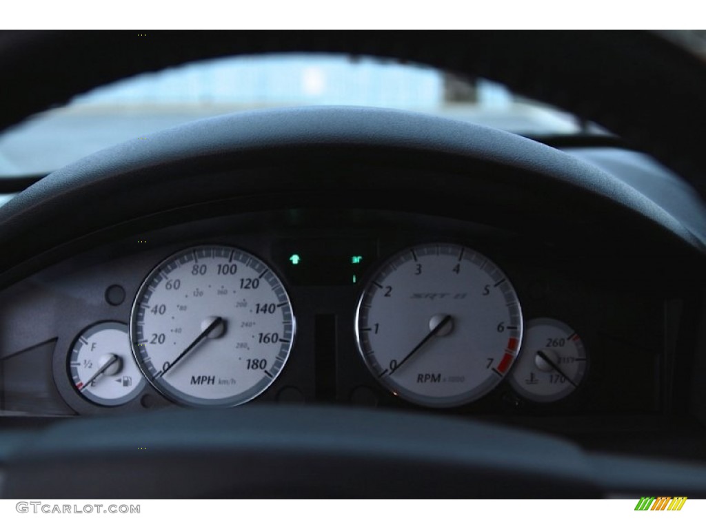2009 300 C SRT8 - Brilliant Black / Dark Slate Gray photo #6