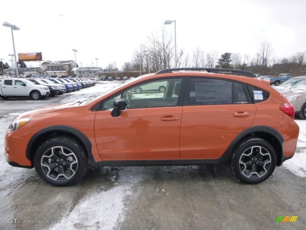 Tangerine Orange Pearl 2015 Subaru XV Crosstrek 2.0i Exterior Photo #101130460