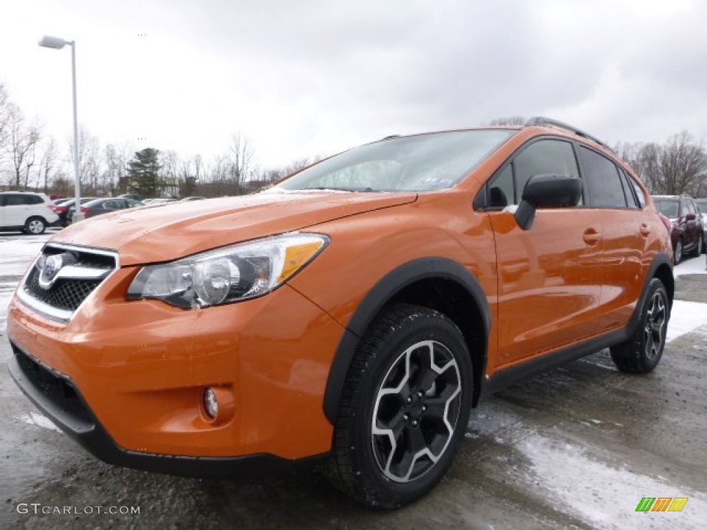 Tangerine Orange Pearl 2015 Subaru XV Crosstrek 2.0i Exterior Photo #101130472