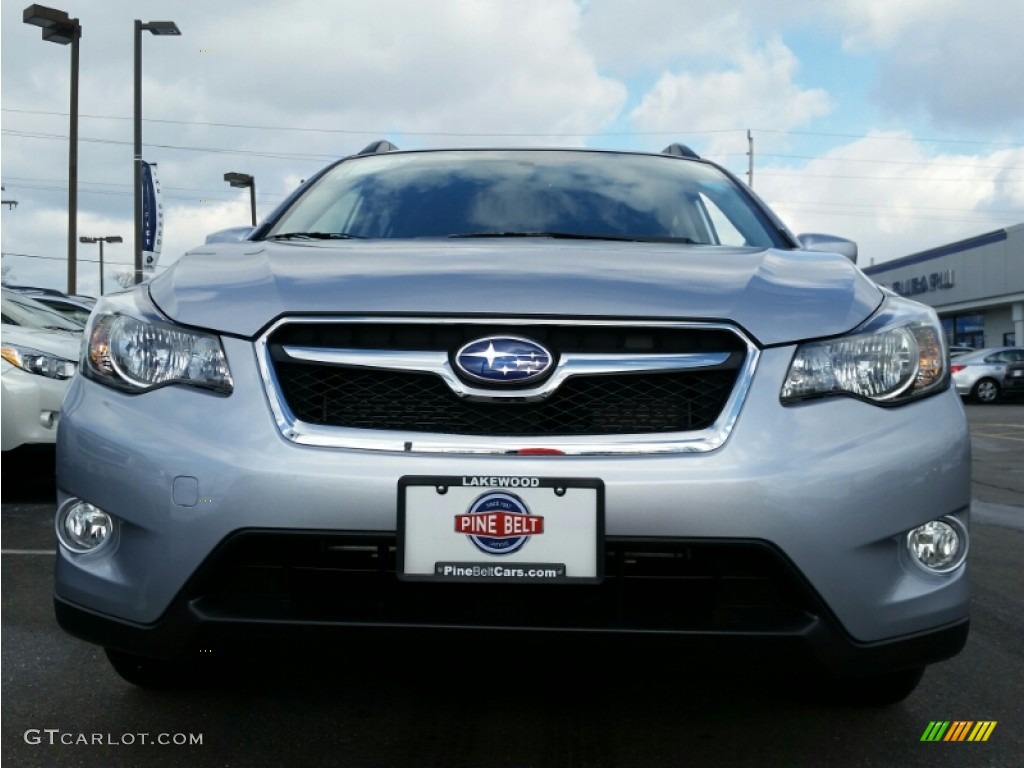 2015 XV Crosstrek 2.0i Premium - Ice Silver Metallic / Black photo #2