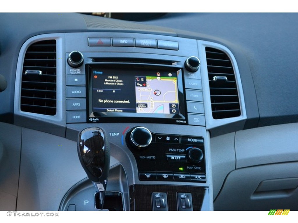2015 Venza XLE V6 - Cosmic Gray Mica / Light Gray photo #6