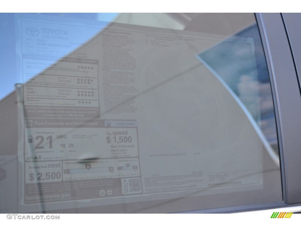 2015 Venza XLE V6 - Cosmic Gray Mica / Light Gray photo #10