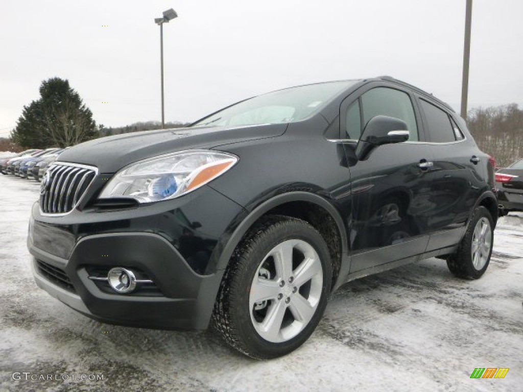 Carbon Black Metallic 2015 Buick Encore Leather AWD Exterior Photo #101131252