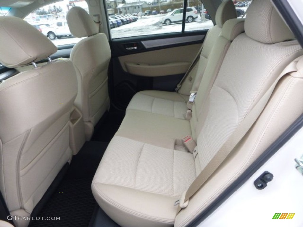 2015 Outback 2.5i Premium - Crystal White Pearl / Warm Ivory photo #14