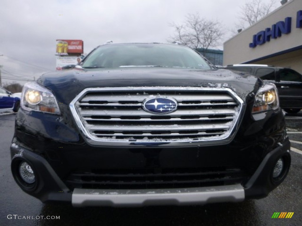 2015 Outback 2.5i Limited - Crystal Black Silica / Warm Ivory photo #8