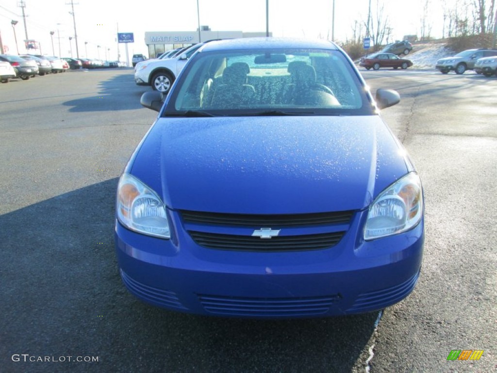 2008 Cobalt LS Sedan - Blue Flash Metallic / Gray photo #3