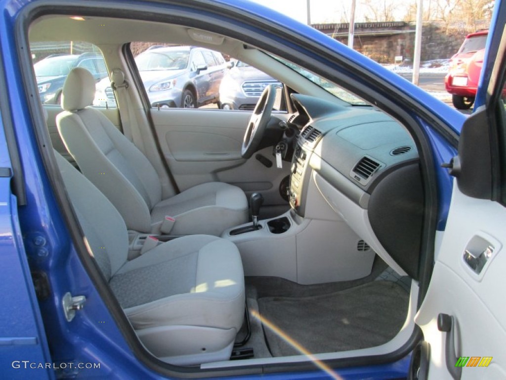 2008 Cobalt LS Sedan - Blue Flash Metallic / Gray photo #16