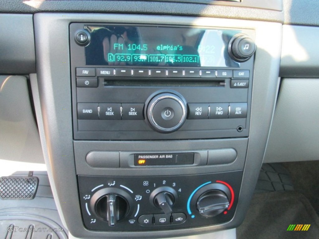 2008 Cobalt LS Sedan - Blue Flash Metallic / Gray photo #23