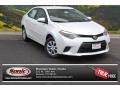 2015 Super White Toyota Corolla LE Eco  photo #1