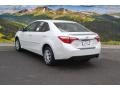 2015 Super White Toyota Corolla LE Eco  photo #3