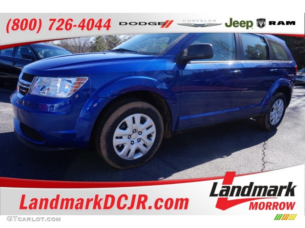 Blue Streak Pearl Dodge Journey