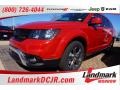 2015 Redline 2 Coat Pearl Dodge Journey Crossroad  photo #1