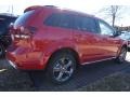 2015 Redline 2 Coat Pearl Dodge Journey Crossroad  photo #3