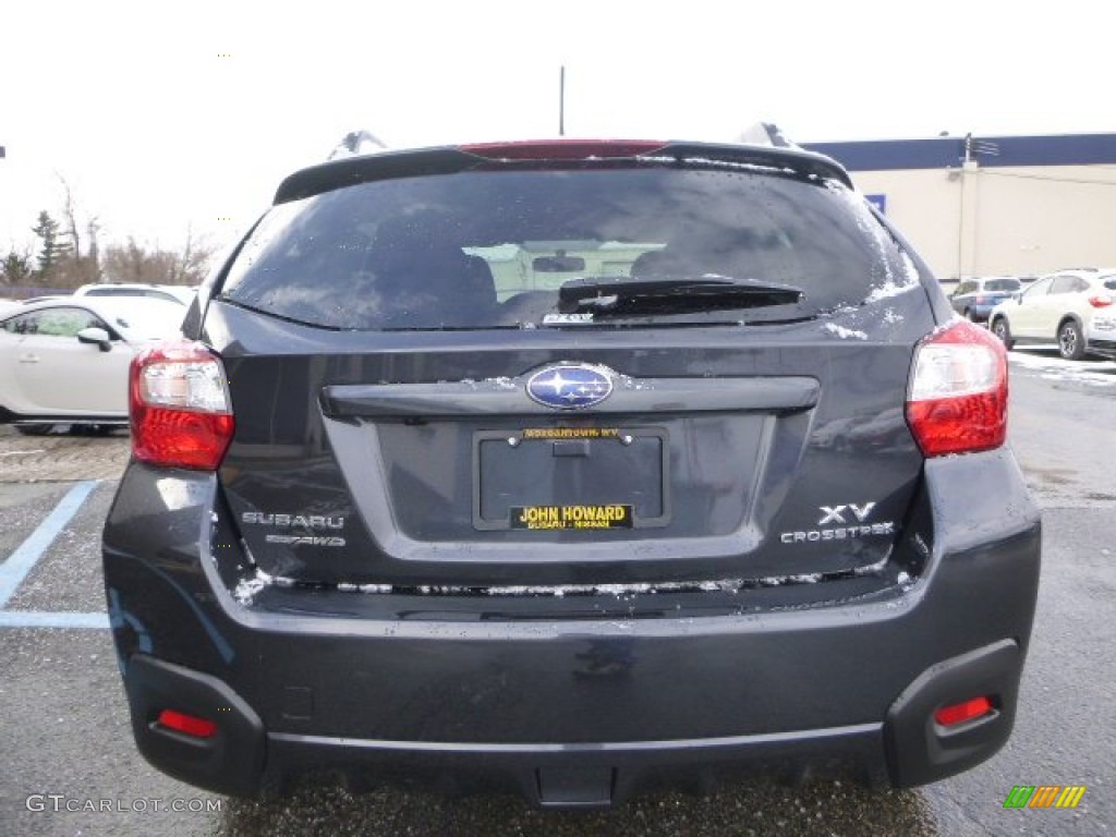 2015 XV Crosstrek 2.0i - Dark Gray Metallic / Black photo #4