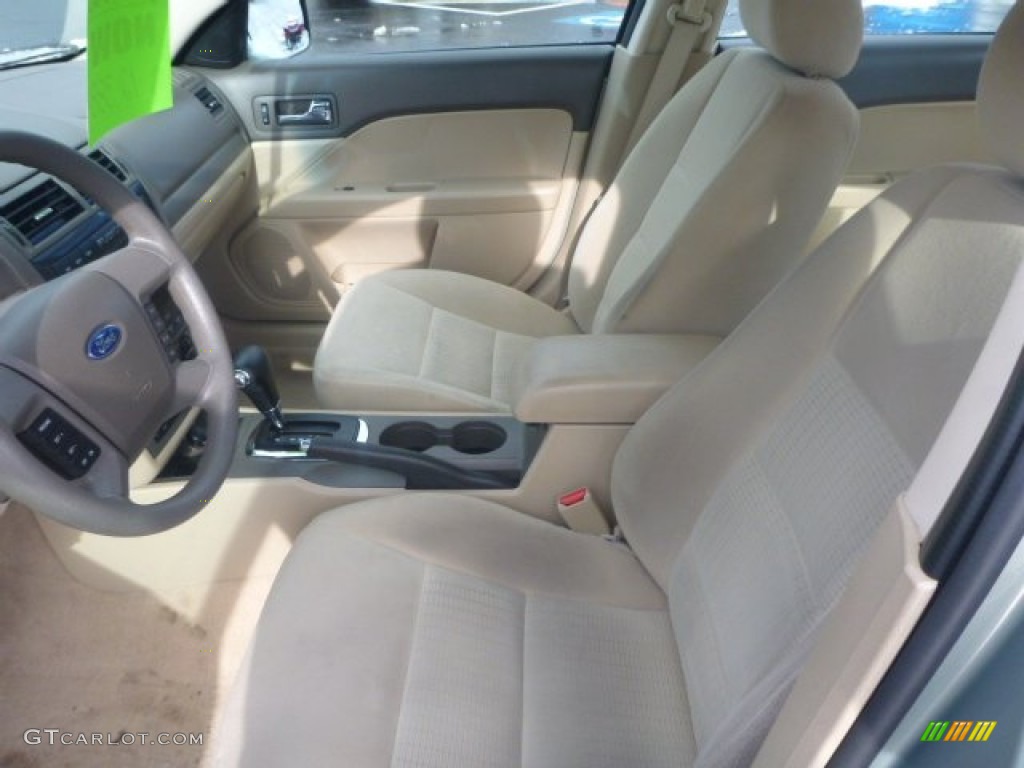 2008 Fusion SE - Moss Green Metallic / Camel photo #10