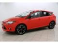 2013 Race Red Ford Focus SE Hatchback  photo #3