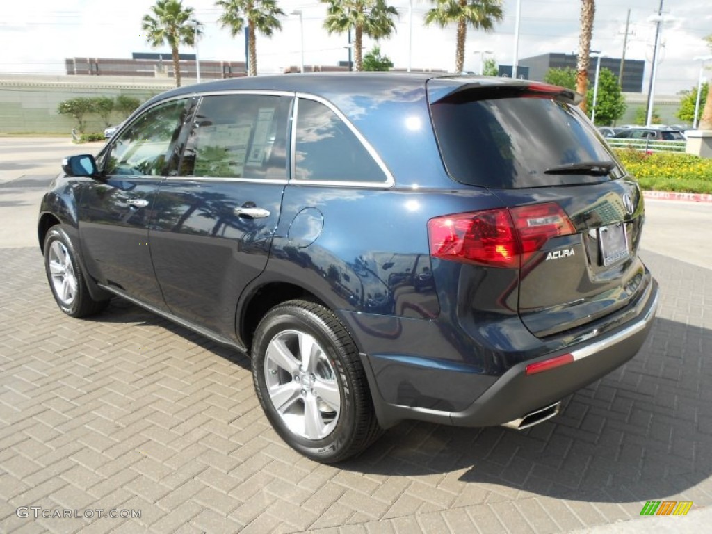 Bali Blue Pearl 2012 Acura MDX SH-AWD Exterior Photo #101137972