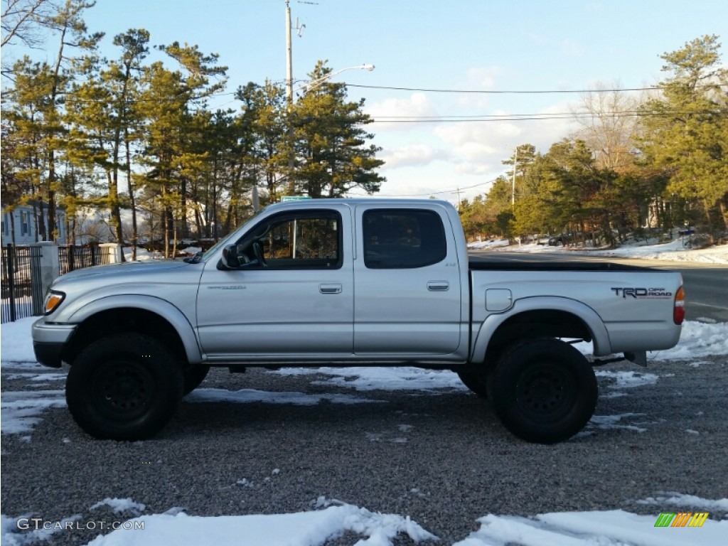 2004 Tacoma V6 Double Cab 4x4 - Lunar Mist Metallic / Charcoal photo #21